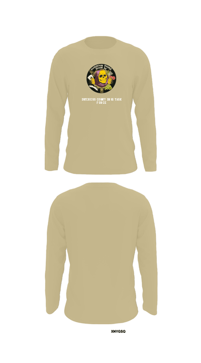 Dutchess County Drug Task Force 69240930 Long Sleeve Performance Shirt - 88