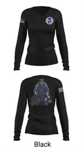 Alabama Department of Corrections 68414517 Women's Long Sleeve V-neck Shirt - 35