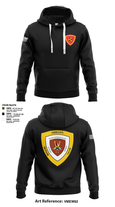 HQBN 3D MARDIV 36119636 Hoodie - 3
