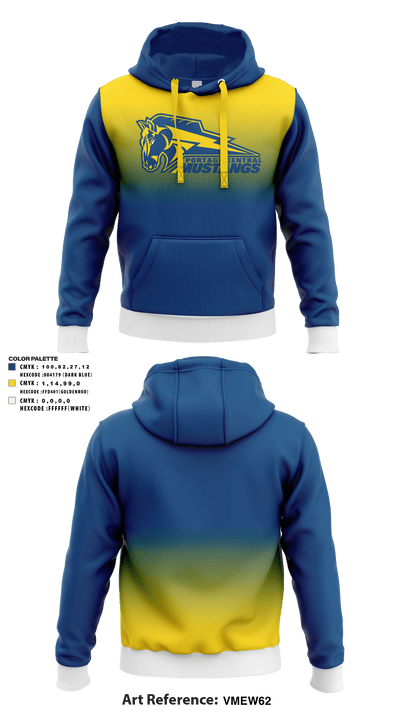 Mustangs 60517446 Hoodie - 1
