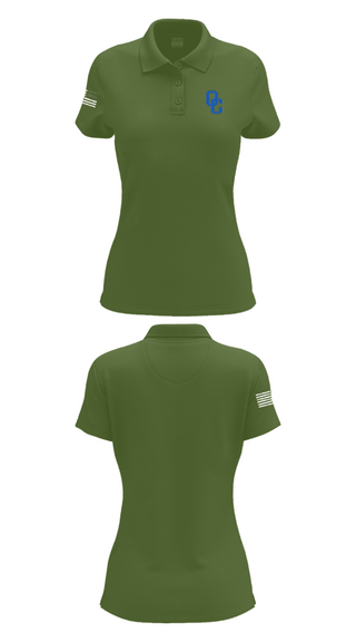 Women's Short Sleeve Performance Polo, Oak Creek Knights, Men's Volleyball, Teamtime, Team time, sublimation, custom sports apparel, team uniforms, spirit wear, spiritwear, sports uniforms, custom shirts, team store, custom team store, fundraiser sports, apparel fundraiser