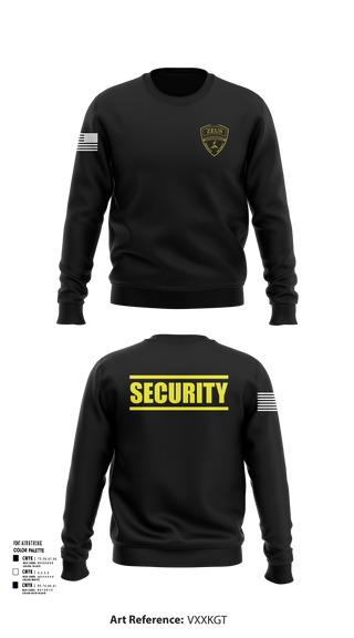 Crew Neck Sweatshirt, Zeus Protections, Police, Teamtime, Team time, sublimation, custom sports apparel, team uniforms, spirit wear, spiritwear, sports uniforms, custom shirts, team store, custom team store, fundraiser sports, apparel fundraiser