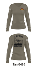 C Med 88701681 Women's Long Sleeve V-neck Shirt - 73