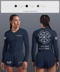 LinVille Women's Long Sleeve V-neck Shirt - 10