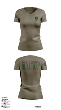 143rd Military Police SPT DET 83937109 Women's Short Sleeve V-neck Shirt - 1