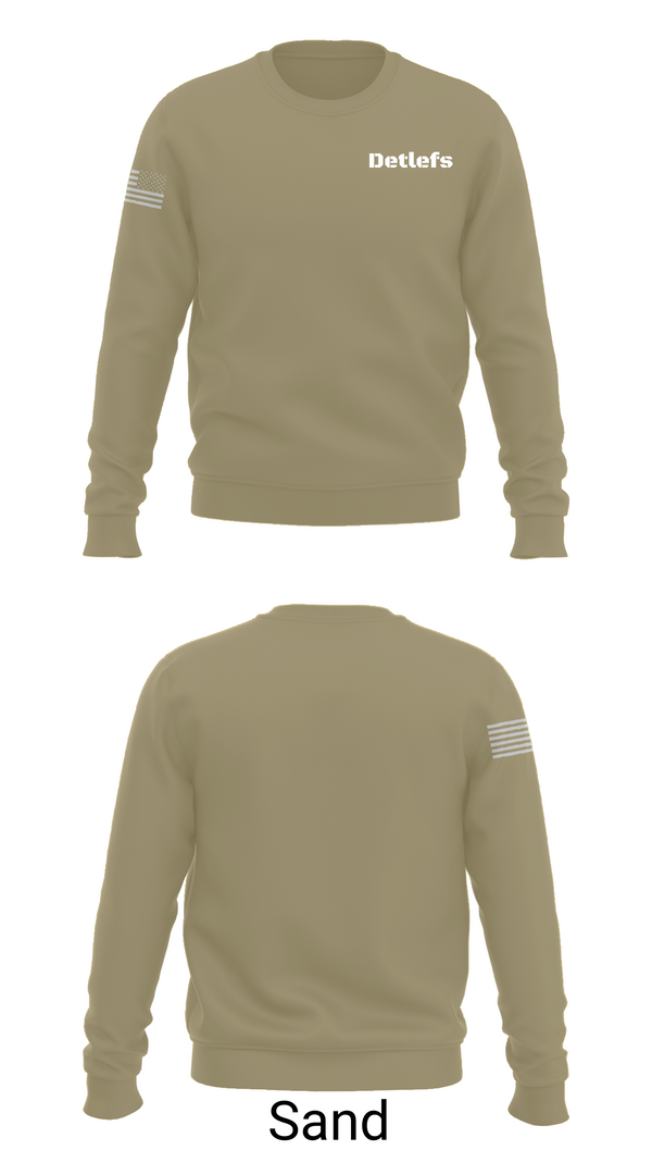 Crew Neck Sweatshirt, Detlefs, , Teamtime, Team time, sublimation, custom sports apparel, team uniforms, spirit wear, spiritwear, sports uniforms, custom shirts, team store, custom team store, fundraiser sports, apparel fundraiser