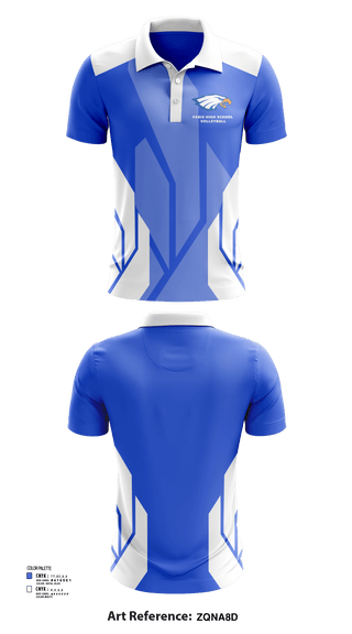 Short Sleeve Performance Polo, Paris High School Volleyball, Women's Volleyball, Teamtime, Team time, sublimation, custom sports apparel, team uniforms, spirit wear, spiritwear, sports uniforms, custom shirts, team store, custom team store, fundraiser sports, apparel fundraiser