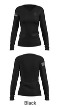 Streetworkz 21641018 Women's Long Sleeve V-neck Shirt - 35
