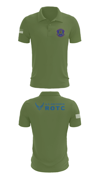 Detachment 035 78200386 Short Sleeve Performance Polo - 47