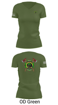 R51 33039101 Women's Short Sleeve V-neck Shirt - 48