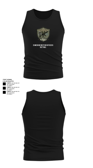 Tank Top, Emergency Services Detail, Police, Teamtime, Team time, sublimation, custom sports apparel, team uniforms, spirit wear, spiritwear, sports uniforms, custom shirts, team store, custom team store, fundraiser sports, apparel fundraiser