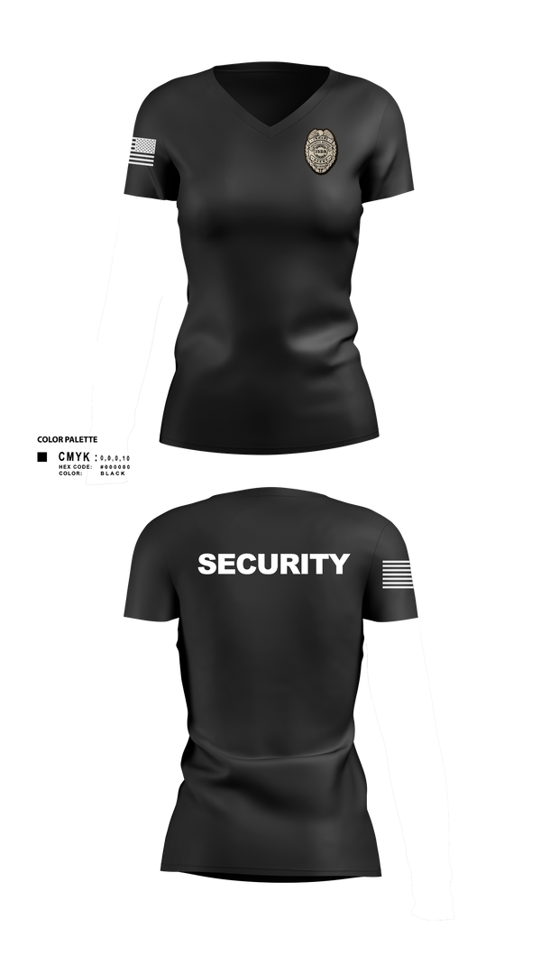 Womens Short Sleeve Vneck Shirt, IMMUNE Security Defense Agency, , Teamtime, Team time, sublimation, custom sports apparel, team uniforms, spirit wear, spiritwear, sports uniforms, custom shirts, team store, custom team store, fundraiser sports, apparel fundraiser
