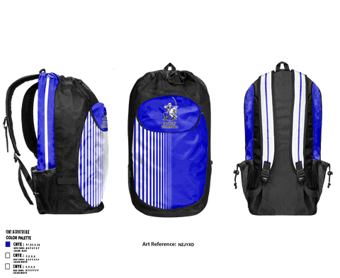 Gear Bag, Antwerp Senior High School Volleyball, Women's Volleyball, Teamtime, Team time, sublimation, custom sports apparel, team uniforms, spirit wear, spiritwear, sports uniforms, custom shirts, team store, custom team store, fundraiser sports, apparel fundraiser