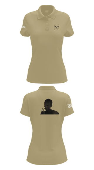 Womens Short Sleeve Performance Polo, B Co, 303d IEW BN, Army, Teamtime, Team time, sublimation, custom sports apparel, team uniforms, spirit wear, spiritwear, sports uniforms, custom shirts, team store, custom team store, fundraiser sports, apparel fundraiser