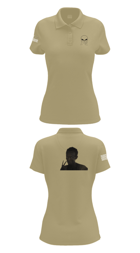 Womens Short Sleeve Performance Polo, B Co, 303d IEW BN, Army, Teamtime, Team time, sublimation, custom sports apparel, team uniforms, spirit wear, spiritwear, sports uniforms, custom shirts, team store, custom team store, fundraiser sports, apparel fundraiser