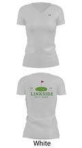 On the Links Golf Co 48920069 Women's Short Sleeve V-neck Shirt - 19