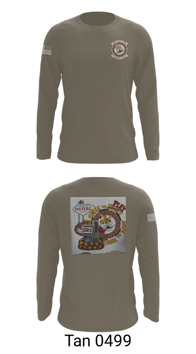VMFA-323 24785864 Long Sleeve Performance Shirt - 37