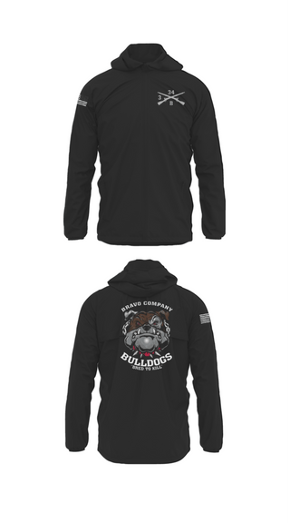 Windbreaker, B/3-34 Bulldogs, Army, Teamtime, Team time, sublimation, custom sports apparel, team uniforms, spirit wear, spiritwear, sports uniforms, custom shirts, team store, custom team store, fundraiser sports, apparel fundraiser