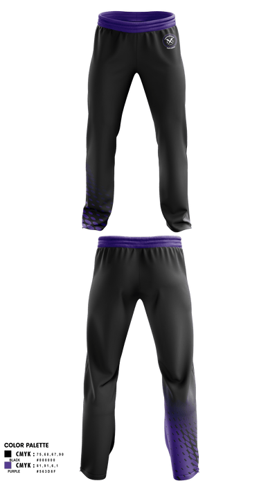 Throckmorton High School Cross Country 29705170 Sweatpants - 1
