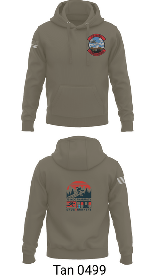 Hoodie, 75 HCOS SGGD, Air Force, Teamtime, Team time, sublimation, custom sports apparel, team uniforms, spirit wear, spiritwear, sports uniforms, custom shirts, team store, custom team store, fundraiser sports, apparel fundraiser