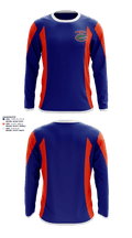 Delhi Charter School Cheer 49722622 Long Sleeve Performance Shirt - 2