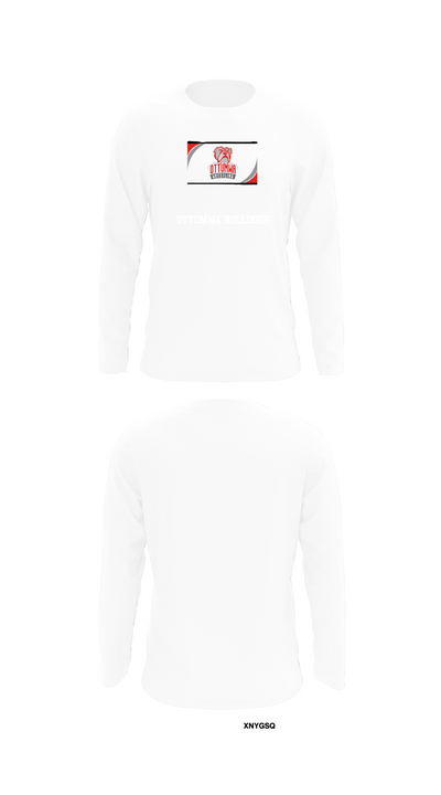 Ottumwa bulldogs 56232716 Long Sleeve Performance Shirt 8