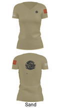 VAQ-131 90962102 Women's Short Sleeve V-neck Shirt - 84