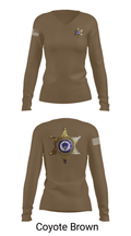 ICE 3400620 Women's Long Sleeve V-neck Shirt - 16