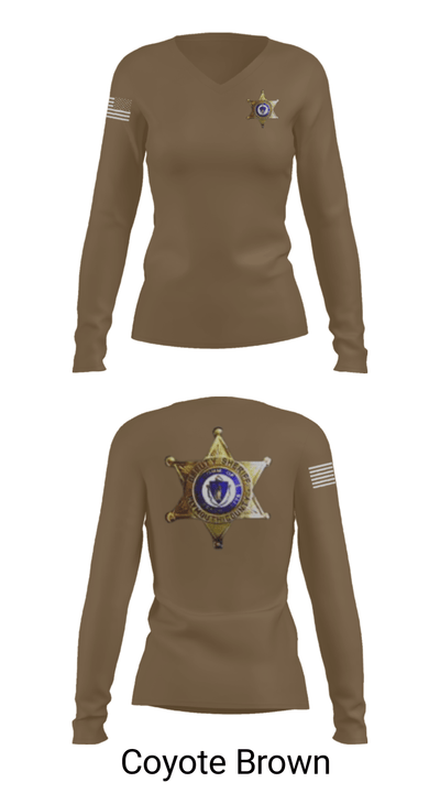 ICE 3400620 Women's Long Sleeve V-neck Shirt - 16