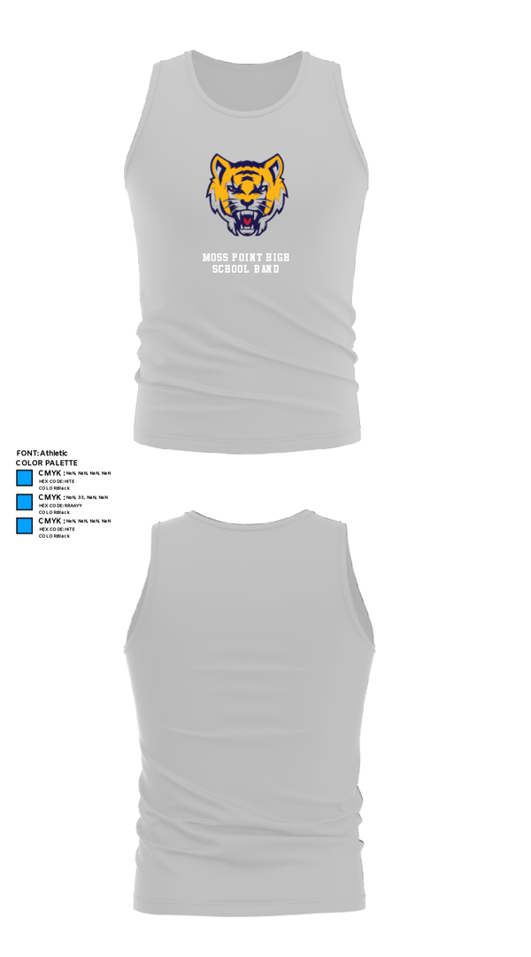 Tank Top, Moss Point High School Band, Spirit Store, Teamtime, Team time, sublimation, custom sports apparel, team uniforms, spirit wear, spiritwear, sports uniforms, custom shirts, team store, custom team store, fundraiser sports, apparel fundraiser