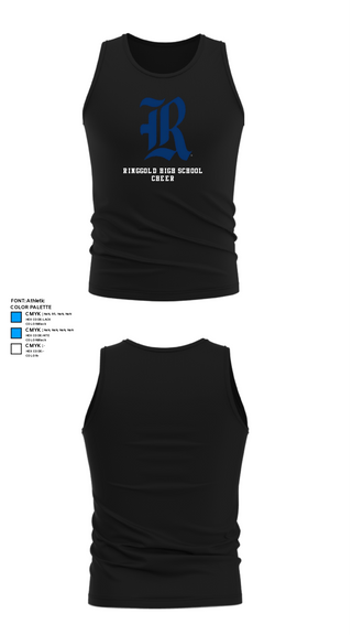 Tank Top, Ringgold High School Cheer, Cheer, Teamtime, Team time, sublimation, custom sports apparel, team uniforms, spirit wear, spiritwear, sports uniforms, custom shirts, team store, custom team store, fundraiser sports, apparel fundraiser