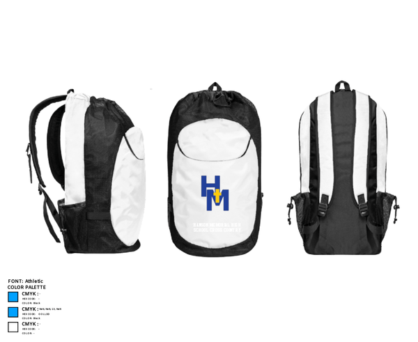 Gear Bag, Hanson Memorial High School Cross Country, Cross Country, Teamtime, Team time, sublimation, custom sports apparel, team uniforms, spirit wear, spiritwear, sports uniforms, custom shirts, team store, custom team store, fundraiser sports, apparel fundraiser