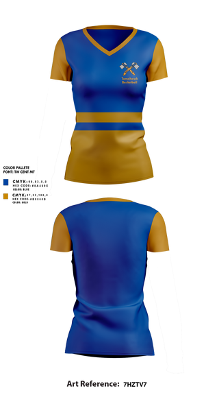 Womens Short Sleeve Vneck Shirt, Tomahawk High School Basketball, Women's Basketball, Teamtime, Team time, sublimation, custom sports apparel, team uniforms, spirit wear, spiritwear, sports uniforms, custom shirts, team store, custom team store, fundraiser sports, apparel fundraiser