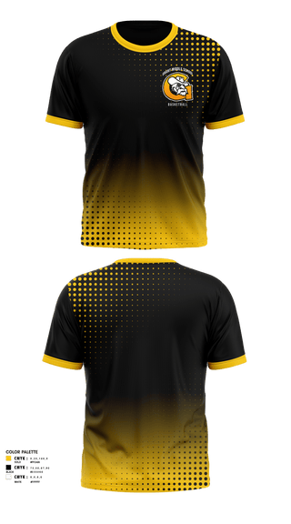 Short Sleeve Performance Shirt, Grant Middle School Men's Basketball, , Teamtime, Team time, sublimation, custom sports apparel, team uniforms, spirit wear, spiritwear, sports uniforms, custom shirts, team store, custom team store, fundraiser sports, apparel fundraiser