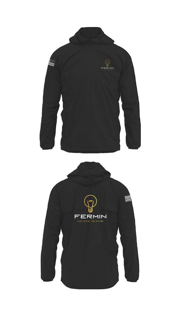 Windbreaker, Fermin Electrical Solutions, , Teamtime, Team time, sublimation, custom sports apparel, team uniforms, spirit wear, spiritwear, sports uniforms, custom shirts, team store, custom team store, fundraiser sports, apparel fundraiser