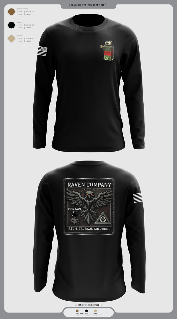 Long Sleeve Performance Shirt, RAVEN, , Teamtime, Team time, sublimation, custom sports apparel, team uniforms, spirit wear, spiritwear, sports uniforms, custom shirts, team store, custom team store, fundraiser sports, apparel fundraiser