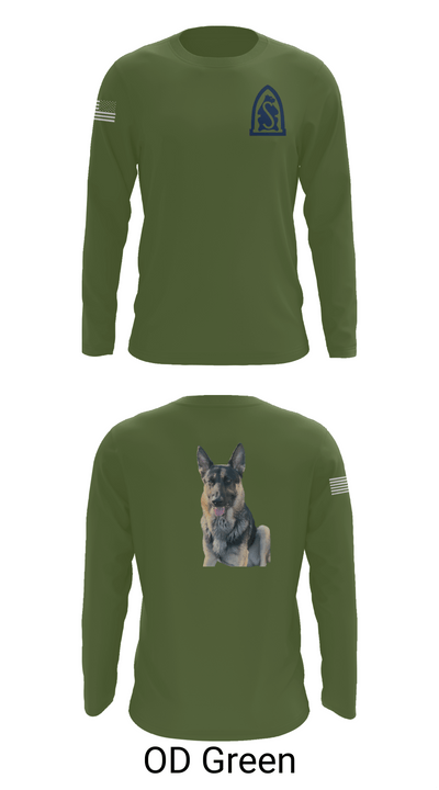 4-31 infantry battalion hotel company 62387368 Long Sleeve Performance Shirt - 46