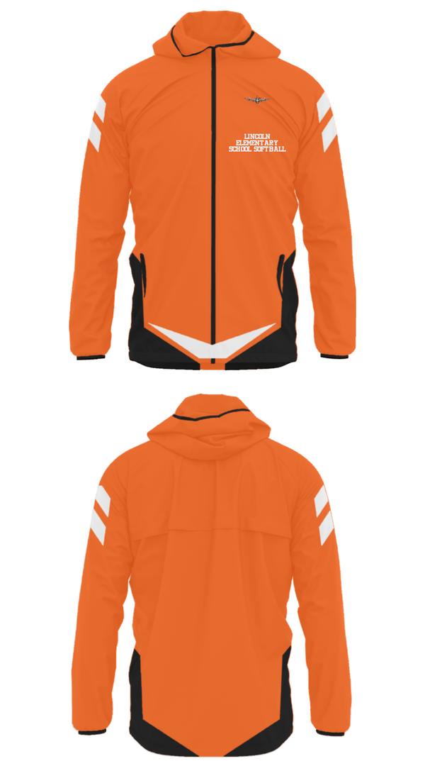 Windbreaker, Lincoln Elementary School Softball, Softball, Teamtime, Team time, sublimation, custom sports apparel, team uniforms, spirit wear, spiritwear, sports uniforms, custom shirts, team store, custom team store, fundraiser sports, apparel fundraiser
