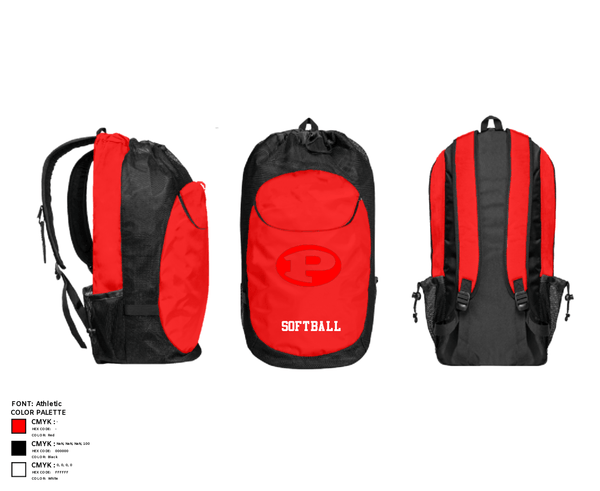 Gear Bag, Prestonsburg High School Softball, Softball, Teamtime, Team time, sublimation, custom sports apparel, team uniforms, spirit wear, spiritwear, sports uniforms, custom shirts, team store, custom team store, fundraiser sports, apparel fundraiser