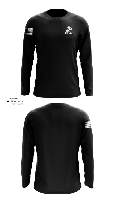 Delta force Long Sleeve Performance Shirt 1