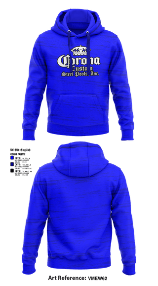 Hoodie, Corona custom steel pools, , Teamtime, Team time, sublimation, custom sports apparel, team uniforms, spirit wear, spiritwear, sports uniforms, custom shirts, team store, custom team store, fundraiser sports, apparel fundraiser