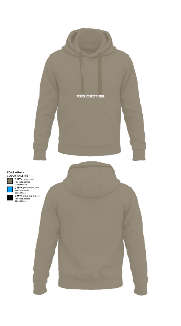 Hoodie, Pender Correctional, Police, Teamtime, Team time, sublimation, custom sports apparel, team uniforms, spirit wear, spiritwear, sports uniforms, custom shirts, team store, custom team store, fundraiser sports, apparel fundraiser