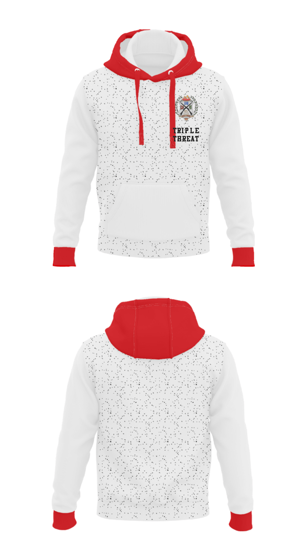 Hoodie, Triple Threat, Spirit Store, Teamtime, Team time, sublimation, custom sports apparel, team uniforms, spirit wear, spiritwear, sports uniforms, custom shirts, team store, custom team store, fundraiser sports, apparel fundraiser