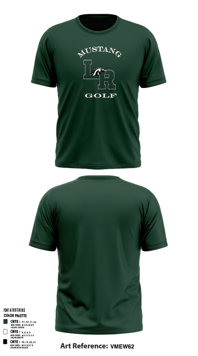 Lakewood Ranch High School Golf 88405748 Short Sleeve Performance Shirt - 16