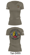 Fort moore 23614259 Women's Short Sleeve V-neck Shirt - 68