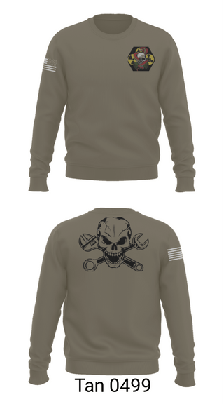 Crew Neck Sweatshirt, 51st Chem, Army, Teamtime, Team time, sublimation, custom sports apparel, team uniforms, spirit wear, spiritwear, sports uniforms, custom shirts, team store, custom team store, fundraiser sports, apparel fundraiser