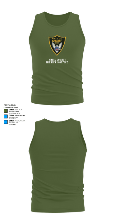 White County Sheriff's Office 68561320 Tank Top - 56