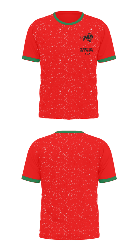 Short Sleeve Performance Shirt, Proviso West High School Track, Track & Field, Teamtime, Team time, sublimation, custom sports apparel, team uniforms, spirit wear, spiritwear, sports uniforms, custom shirts, team store, custom team store, fundraiser sports, apparel fundraiser