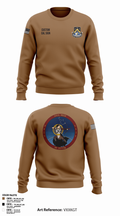 24th MDSB 11455369 Crew Neck Sweatshirt - 105