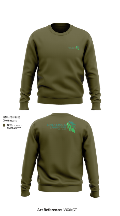 Moils Lawn and landscape 2540388 Crew Neck Sweatshirt - 251
